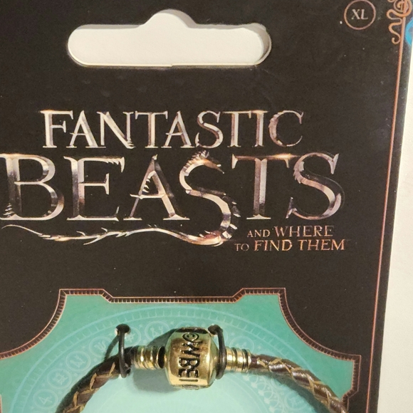 X-Large, Fantastic Beasts Brown Charm Bracelet - Picture 3 of 5
